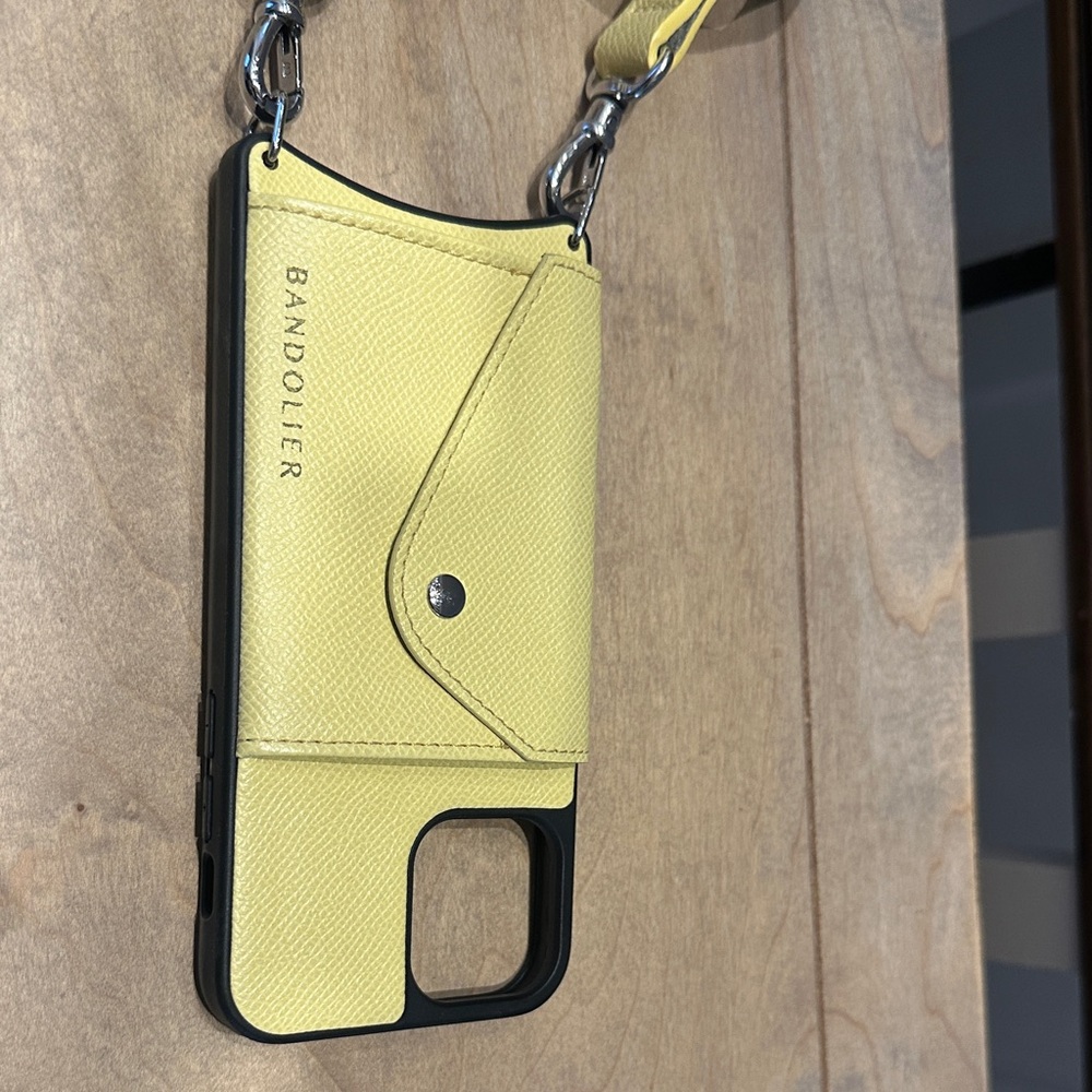 Bandolier Yellow Phone Case with Strap